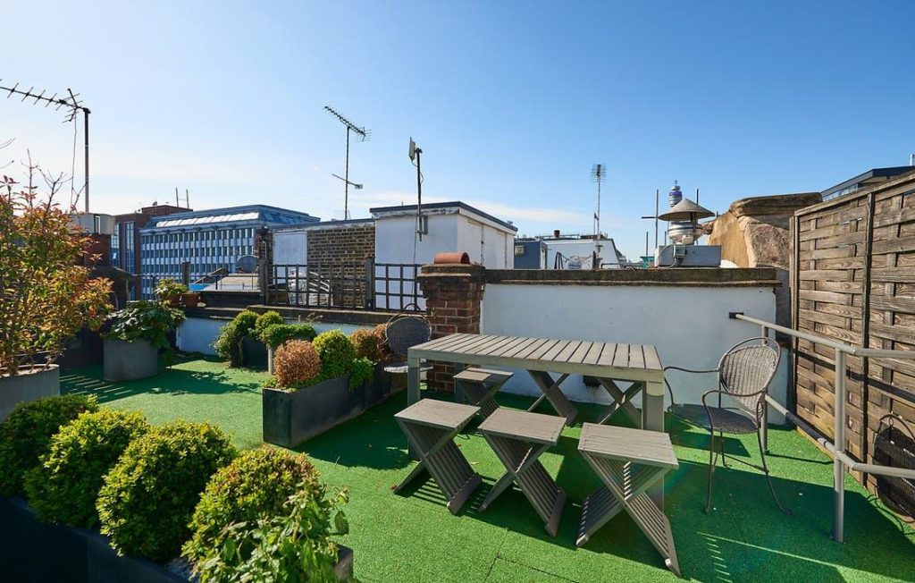 soho roof garden on wardour