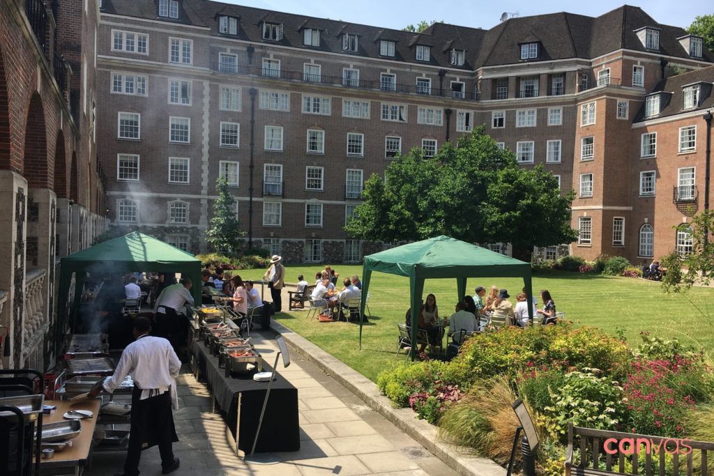 goodenough college bbq party
