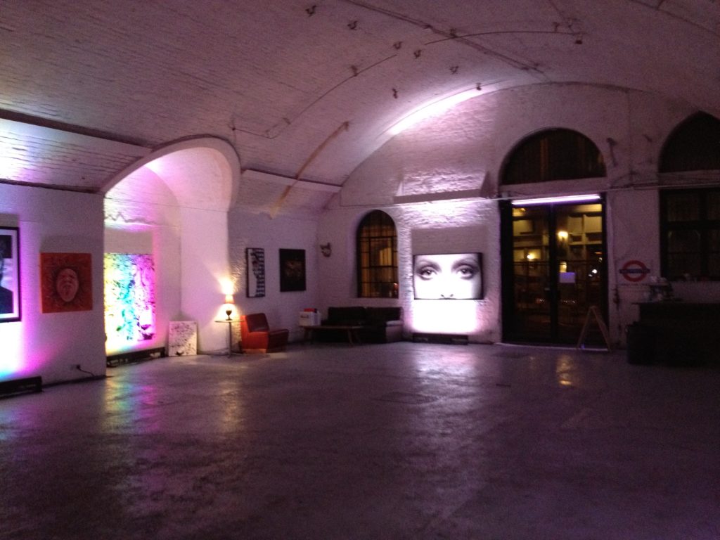 Funky wedding venues in London - Underdog Gallery Underdog Gallery