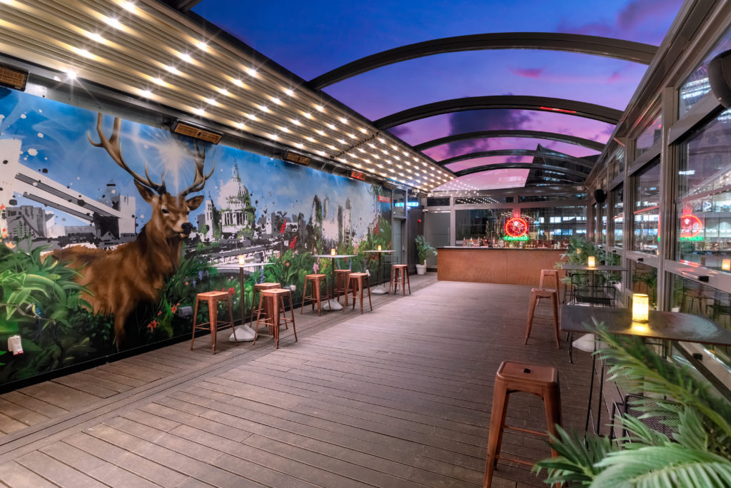 wildside and ferus savage garden corporate summer party