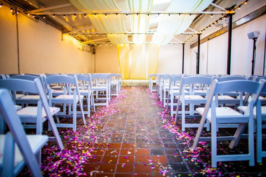 pickle factory warehouse wedding