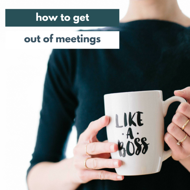 get out of meetings IG