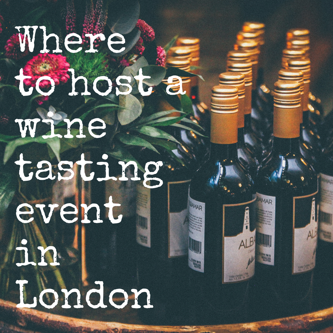 Where to host a wine tasting event in London