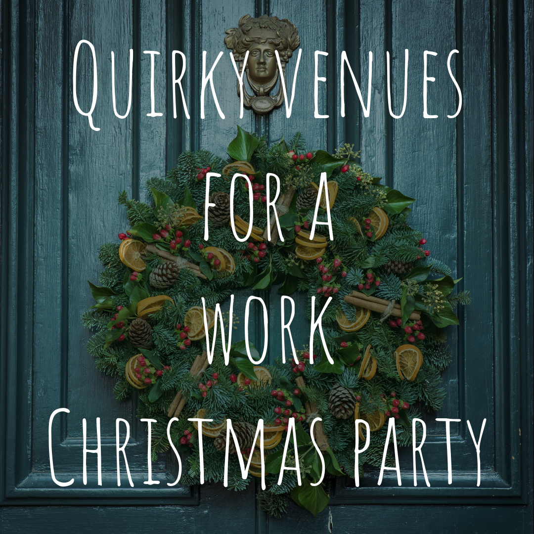 Unusual work Christmas party venues in London