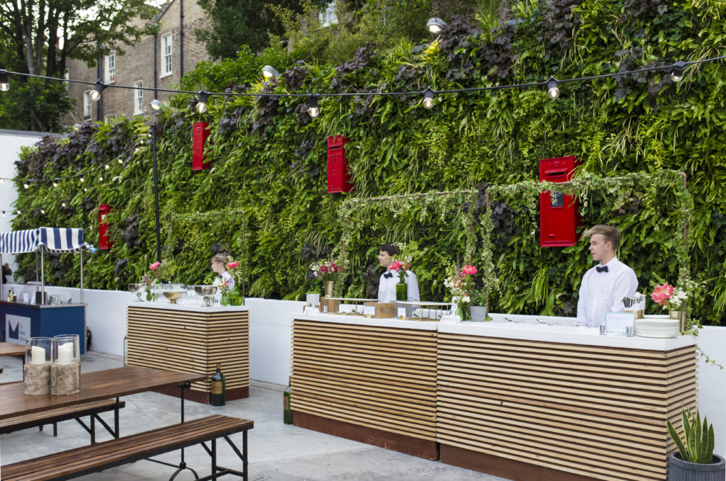 the courtyard at the postal museum modern venues london