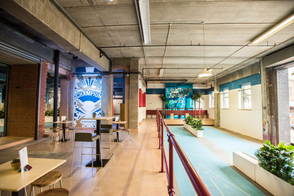 london shuffle club modern venue
