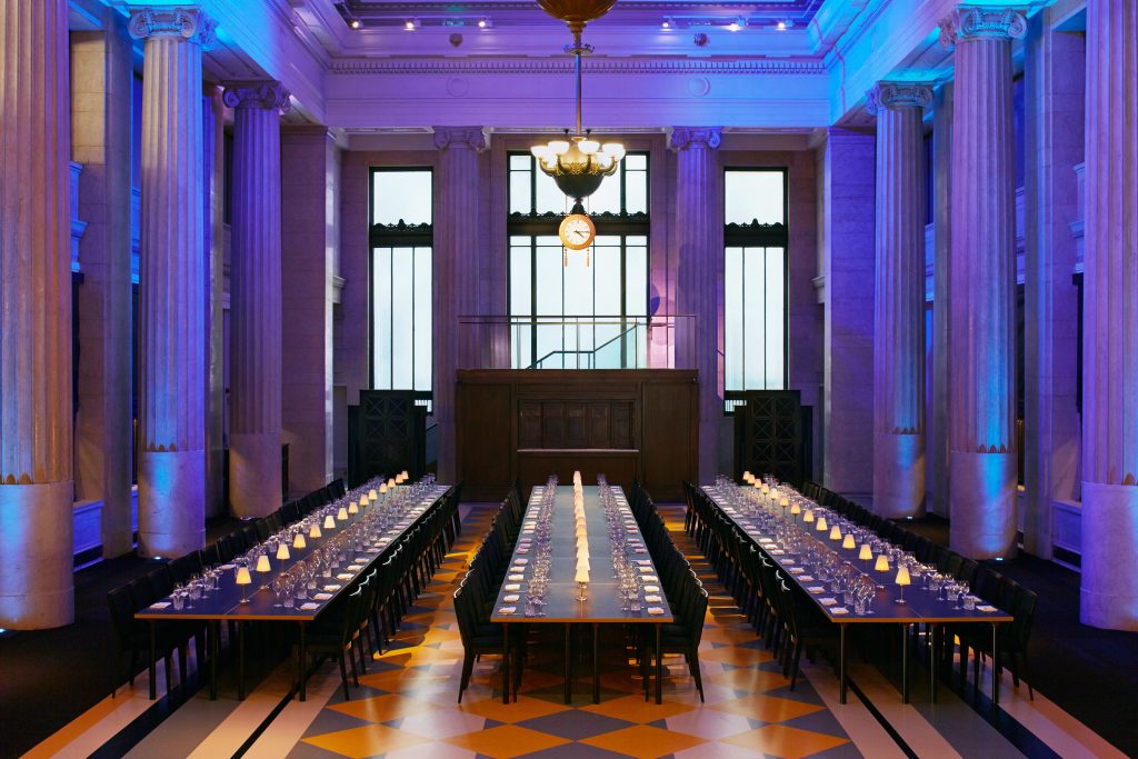 banking hall luxury event spaces london