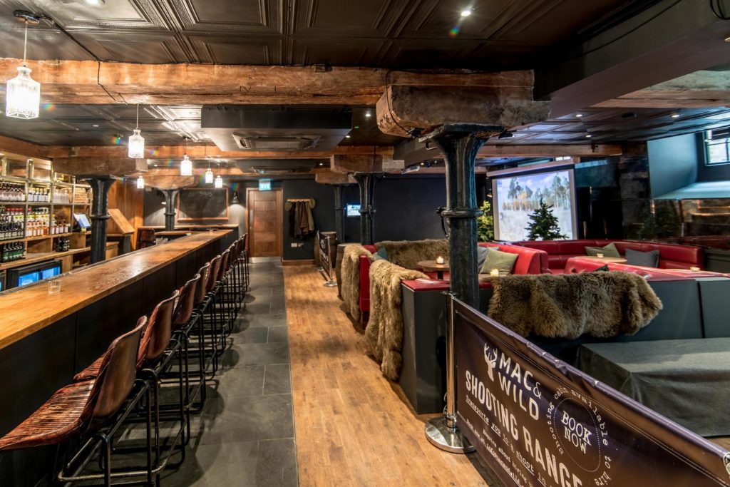 mac and wild shooting range and bar east london event venues