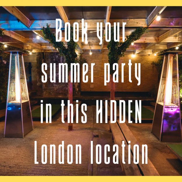 Book your summer party in this hidden London location