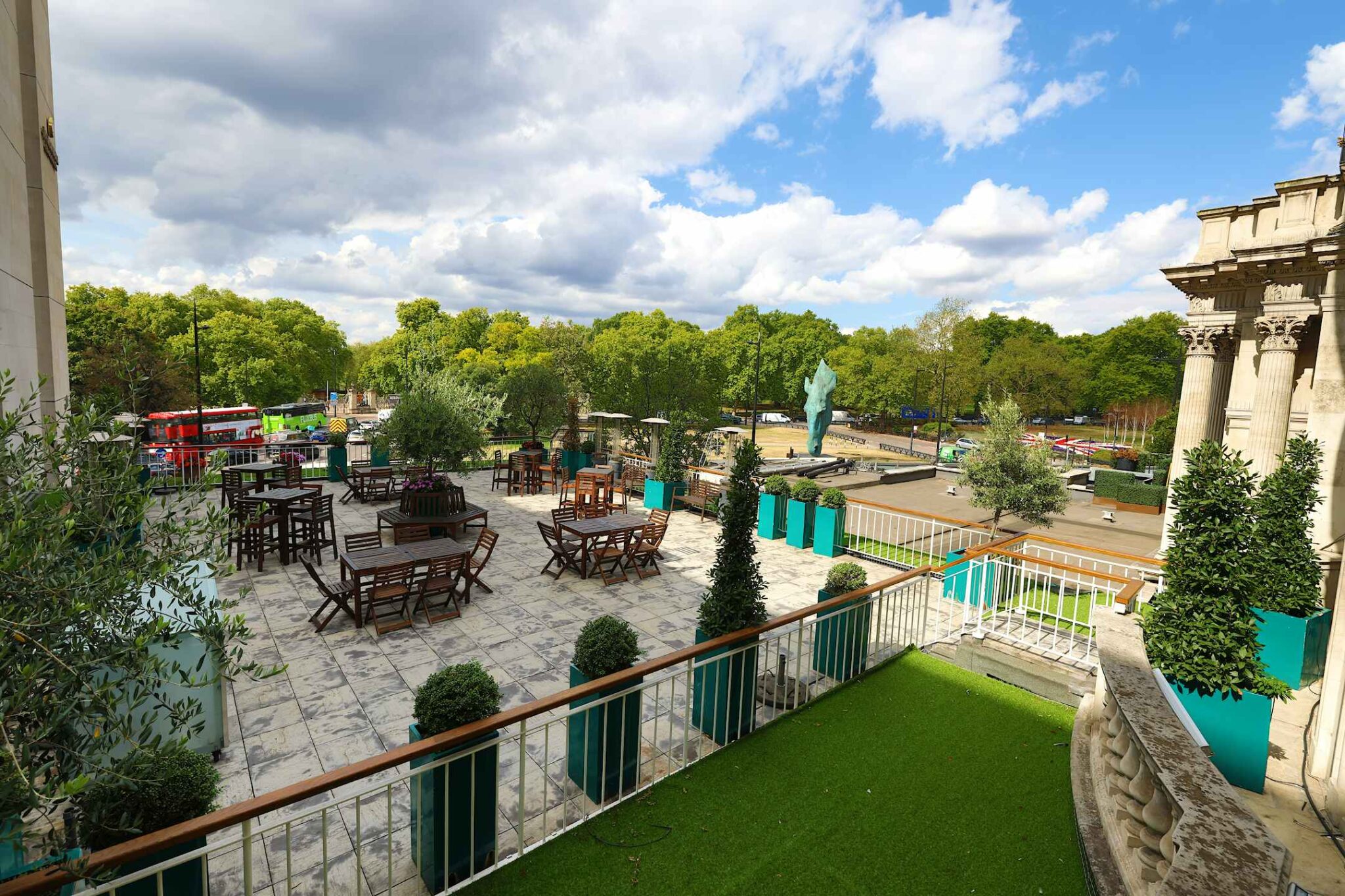 Roof terrace No.4 Hamilton Place