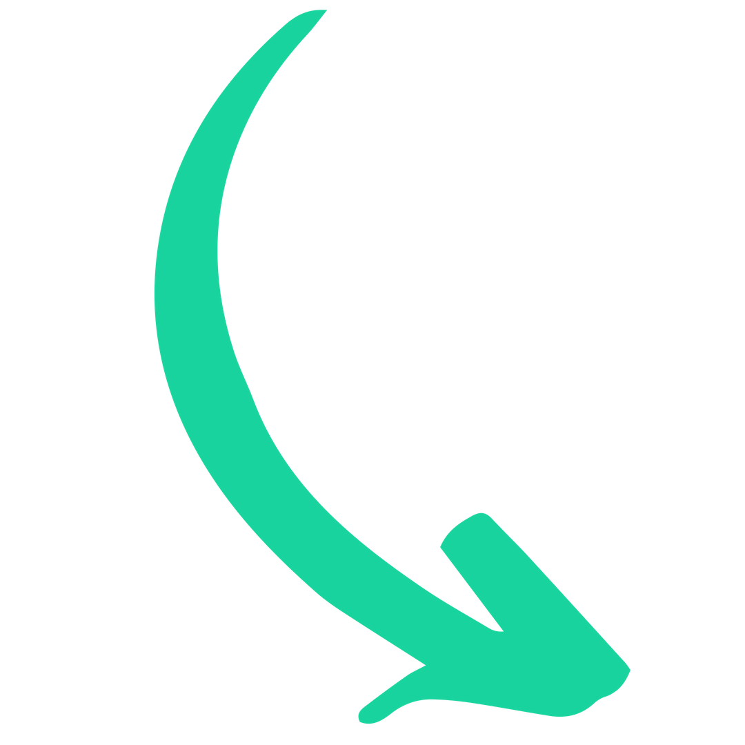 Left green down arrow